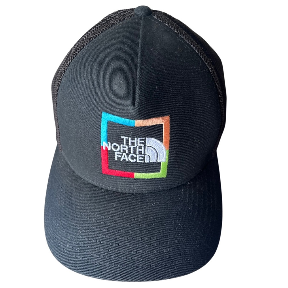 North Face‎ Flex Fit Mesh Back Black Hat